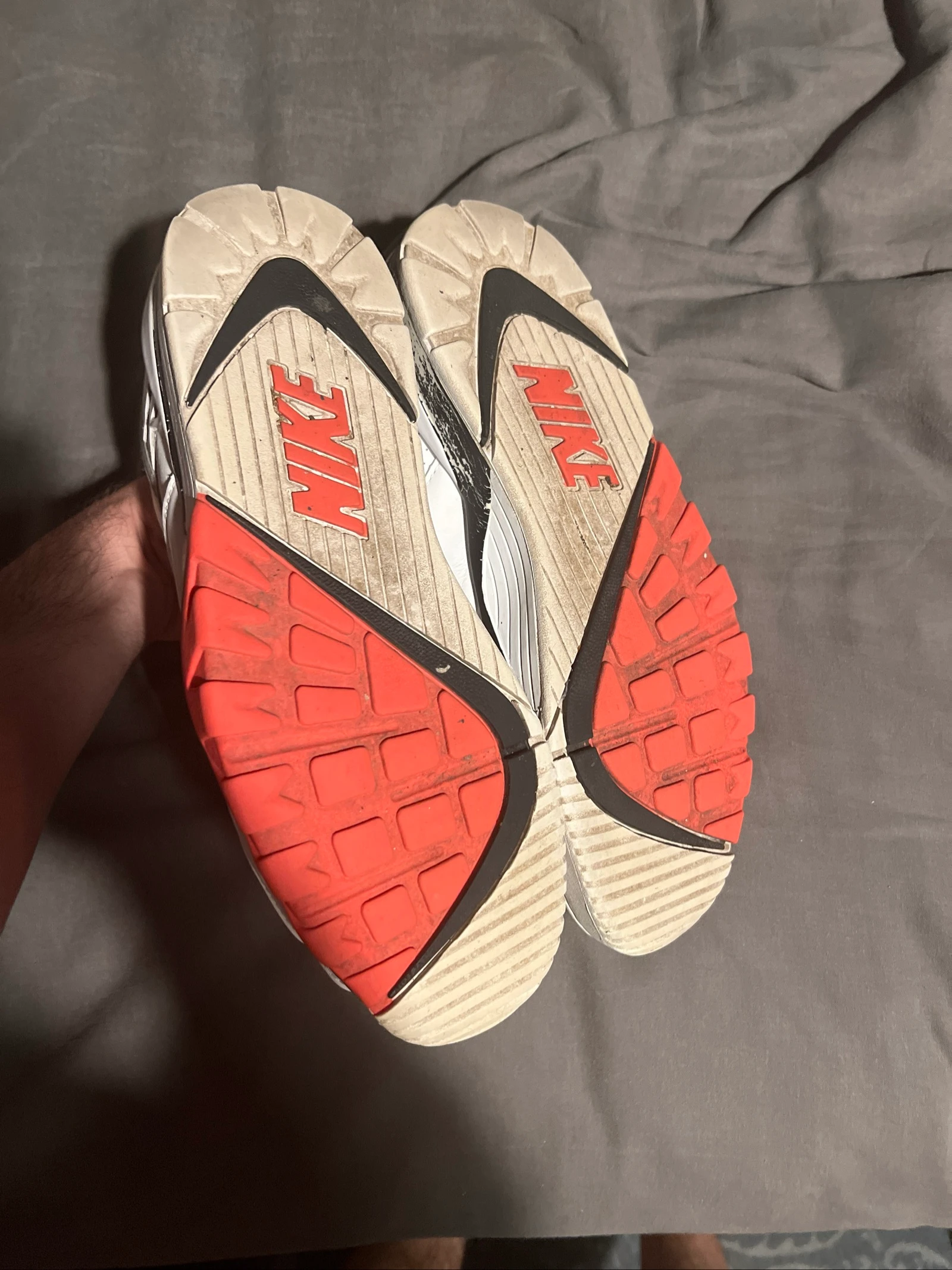 👟 Nike Air Cross Trainer 3 Low – White / Gray / Red – photo 4